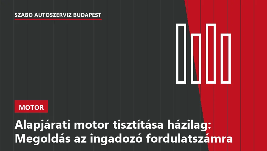 Alapjárati motor tisztítása házilag: Megoldás az ingadozó fordulatszámra - 1. ábra