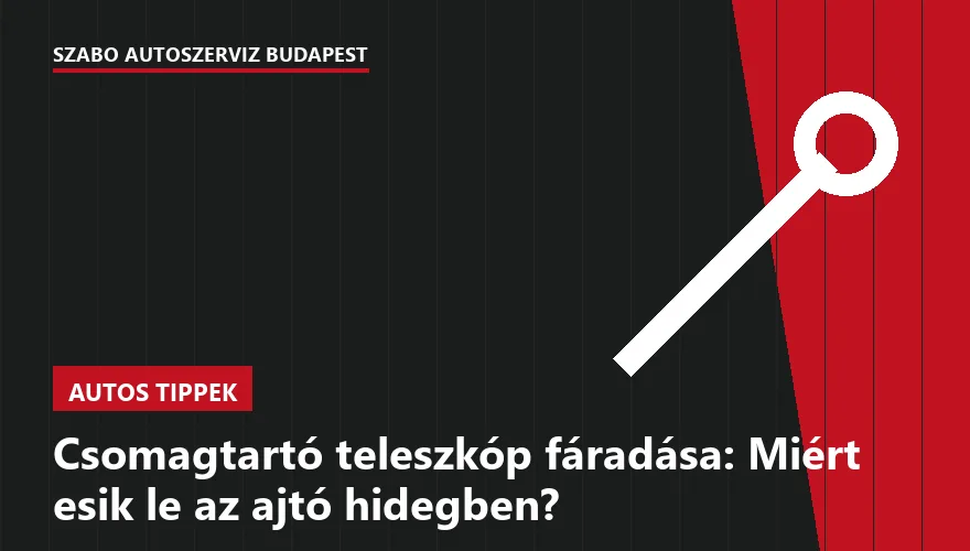 Csomagtartó teleszkóp fáradása: Miért esik le az ajtó hidegben? - 1. ábra