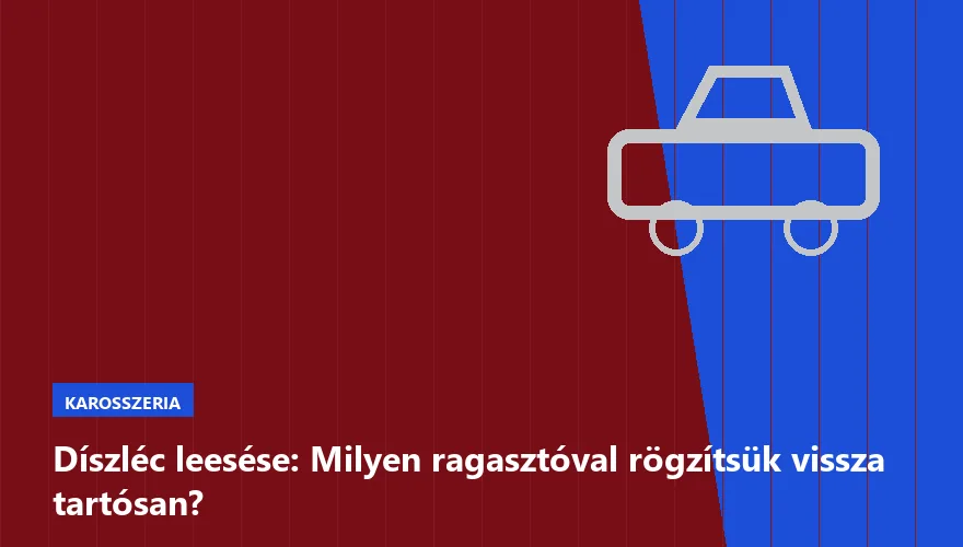 Díszléc leesése: Milyen ragasztóval rögzítsük vissza tartósan? - 2. ábra