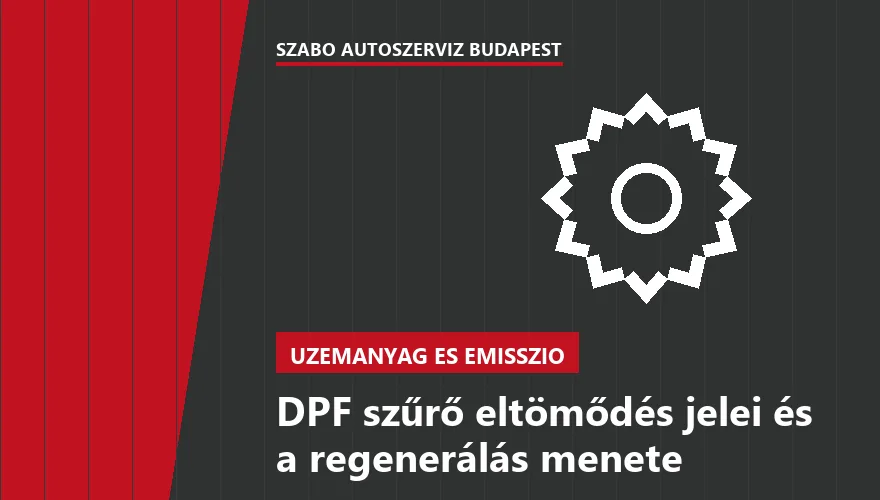 DPF szűrő eltömődés jelei és a regenerálás menete - 1. ábra