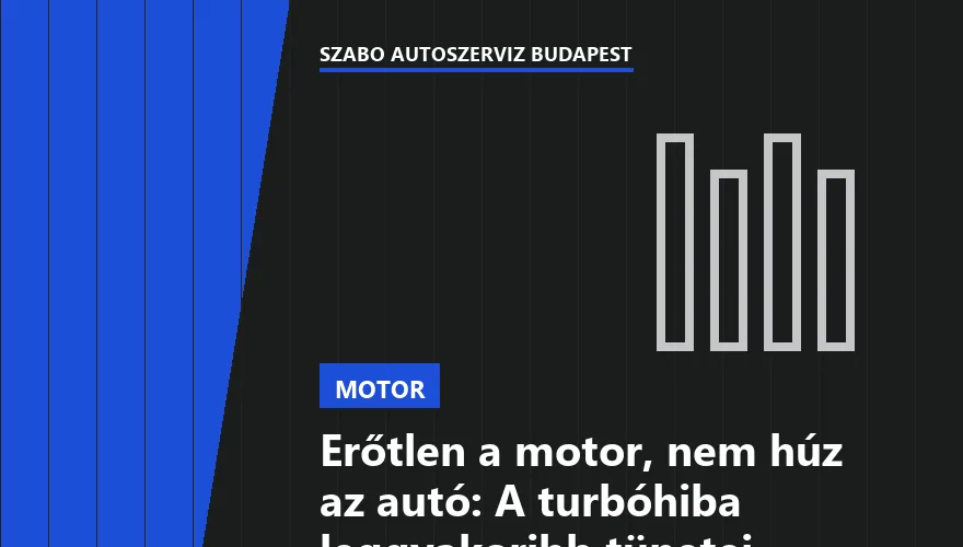 Erőtlen a motor, nem húz az autó: A turbóhiba leggyakoribb tünetei - 2. ábra