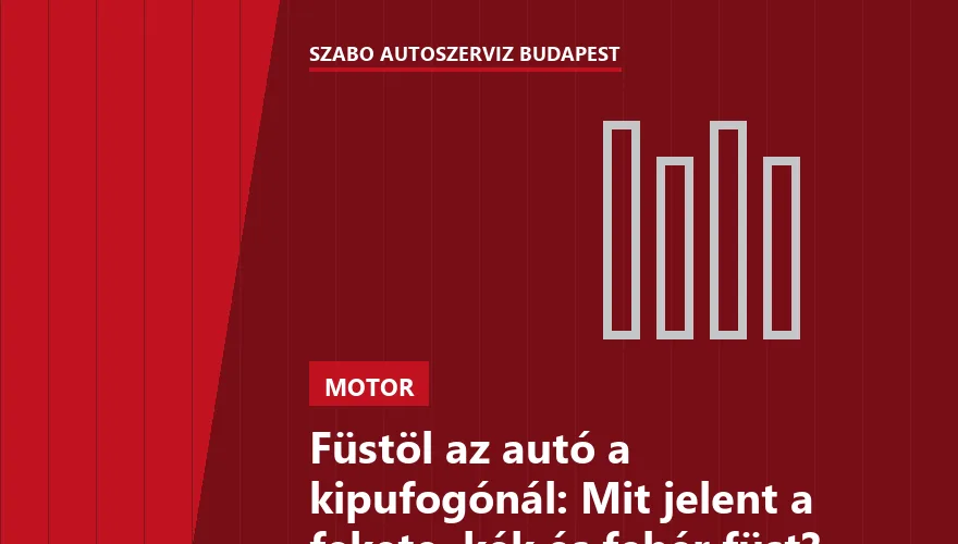 Füstöl az autó a kipufogónál: Mit jelent a fekete, kék és fehér füst? - 2. ábra