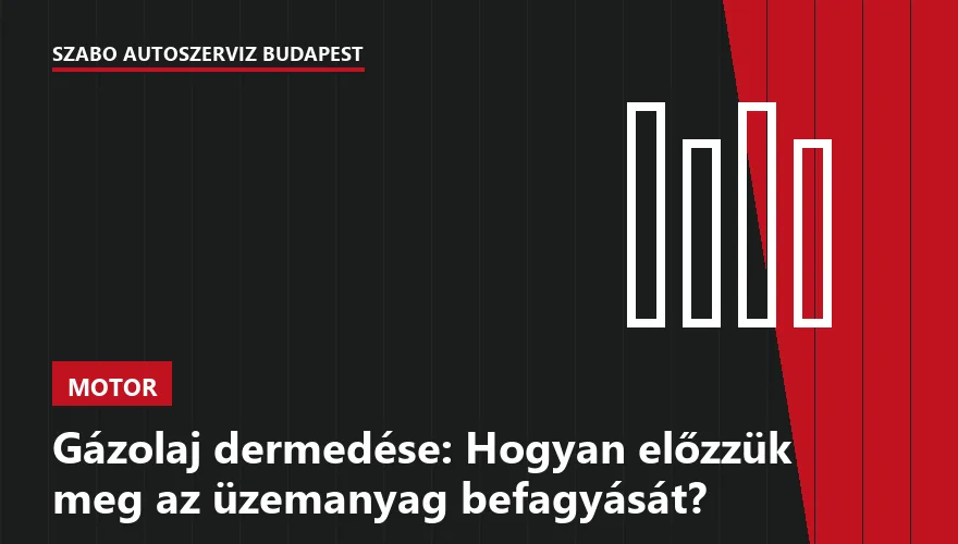 Gázolaj dermedése: Hogyan előzzük meg az üzemanyag befagyását?