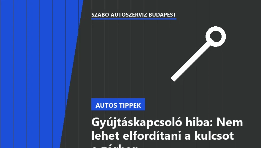 Gyújtáskapcsoló hiba: Nem lehet elfordítani a kulcsot a zárban - 2. ábra
