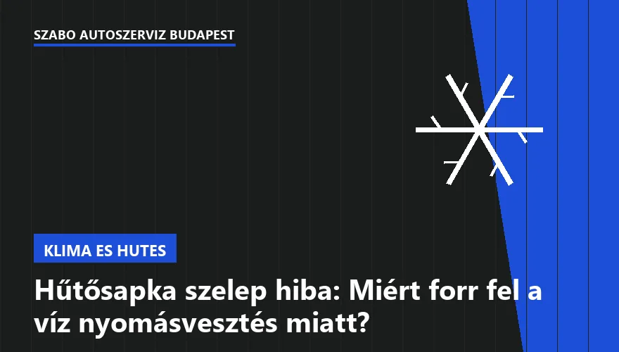 Hűtősapka szelep hiba: Miért forr fel a víz nyomásvesztés miatt? - 1. ábra