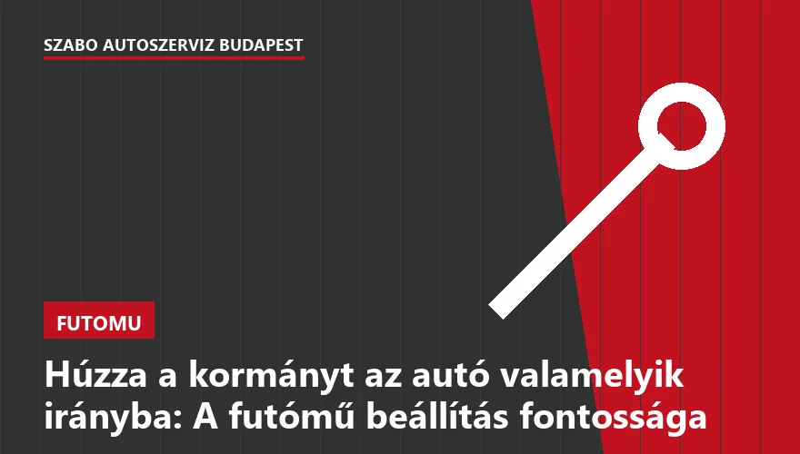 Húzza a kormányt az autó valamelyik irányba: A futómű beállítás fontossága - 1. ábra