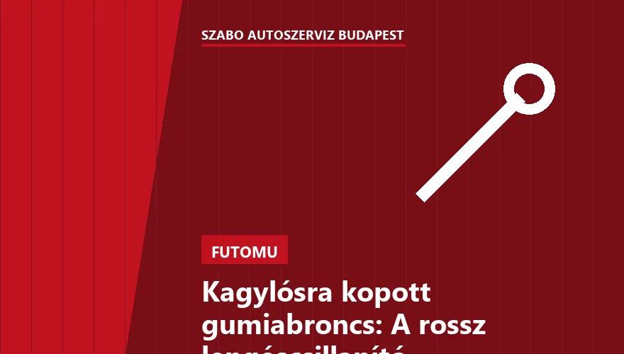 Kagylósra kopott gumiabroncs: A rossz lengéscsillapító következménye - 2. ábra
