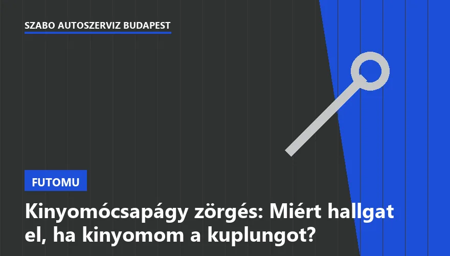 Kinyomócsapágy zörgés: Miért hallgat el, ha kinyomom a kuplungot? - 2. ábra
