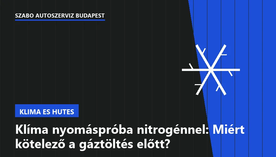 Klíma nyomáspróba nitrogénnel: Miért kötelező a gáztöltés előtt? - 1. ábra