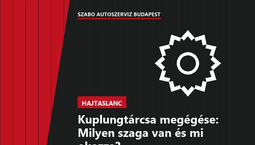 Kuplungtárcsa megégése: Milyen szaga van és mi okozza?