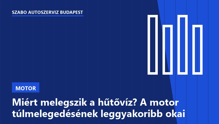 Miért melegszik a hűtővíz? A motor túlmelegedésének leggyakoribb okai - 1. ábra