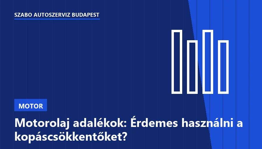 Motorolaj adalékok: Érdemes használni a kopáscsökkentőket? - 1. ábra