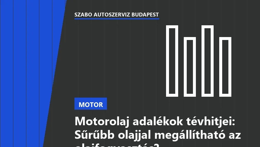 Motorolaj adalékok tévhitjei: Sűrűbb olajjal megállítható az olajfogyasztás? - 2. ábra
