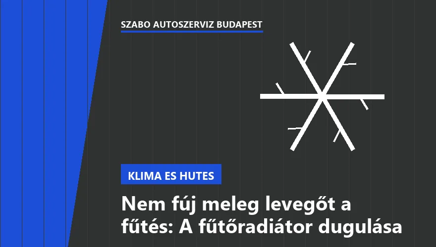 Nem fúj meleg levegőt a fűtés: A fűtőradiátor dugulása - 1. ábra