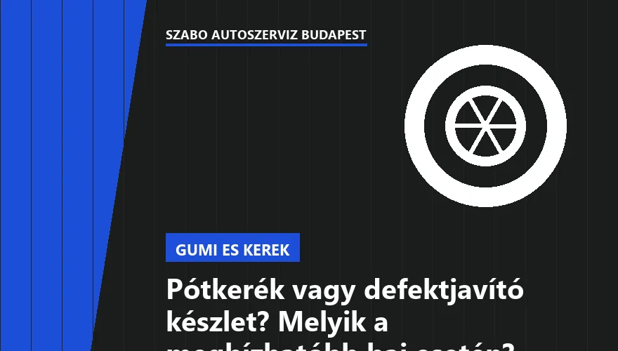 Pótkerék vagy defektjavító készlet? Melyik a megbízhatóbb baj esetén? - 2. ábra