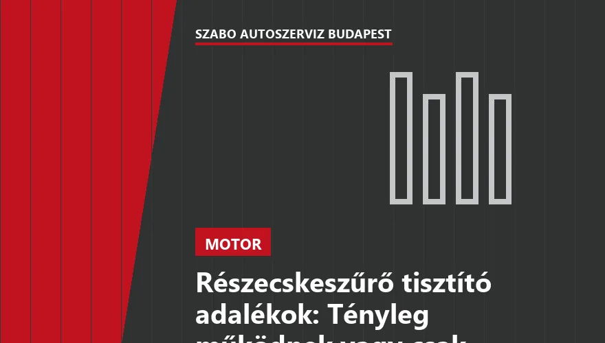 Részecskeszűrő tisztító adalékok: Tényleg működnek vagy csak ártanak? - 2. ábra