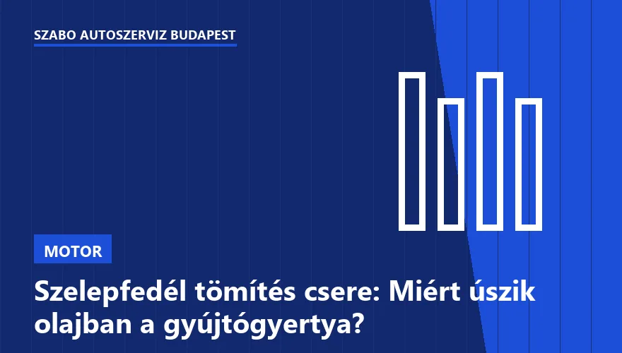 Szelepfedél tömítés csere: Miért úszik olajban a gyújtógyertya? - 1. ábra