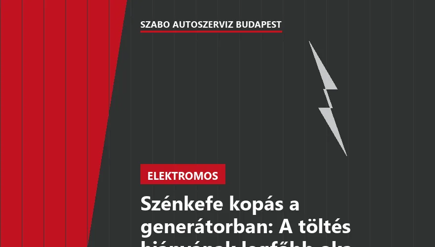 Szénkefe kopás a generátorban: A töltés hiányának legfőbb oka