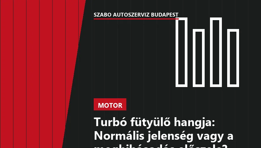 Turbó fütyülő hangja: Normális jelenség vagy a meghibásodás előszele? - 2. ábra