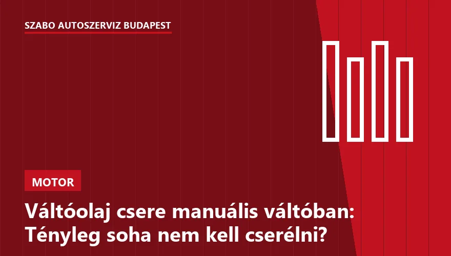 Váltóolaj csere manuális váltóban: Tényleg soha nem kell cserélni? - 2. ábra