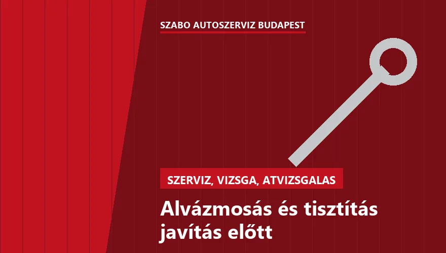 Alvázmosás és tisztítás javítás előtt - autószerviz Budapest, Szabó Autószervíz műhely