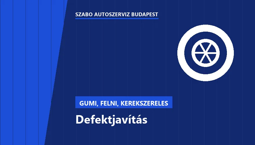 Defektjavítás a Szabó Autószervíz Budapest szervizében