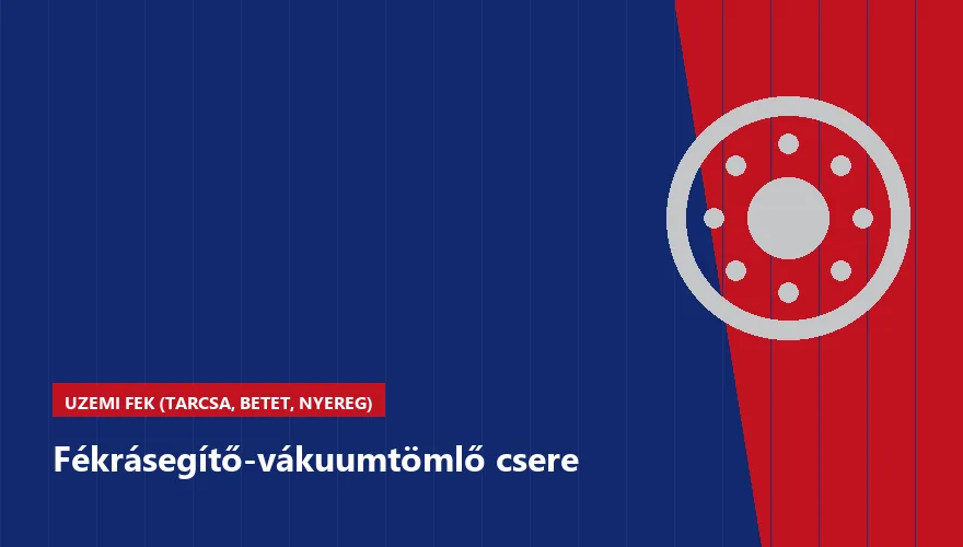 Fékrásegítő-vákuumtömlő csere a Szabó Autószervíz Budapest szervizében