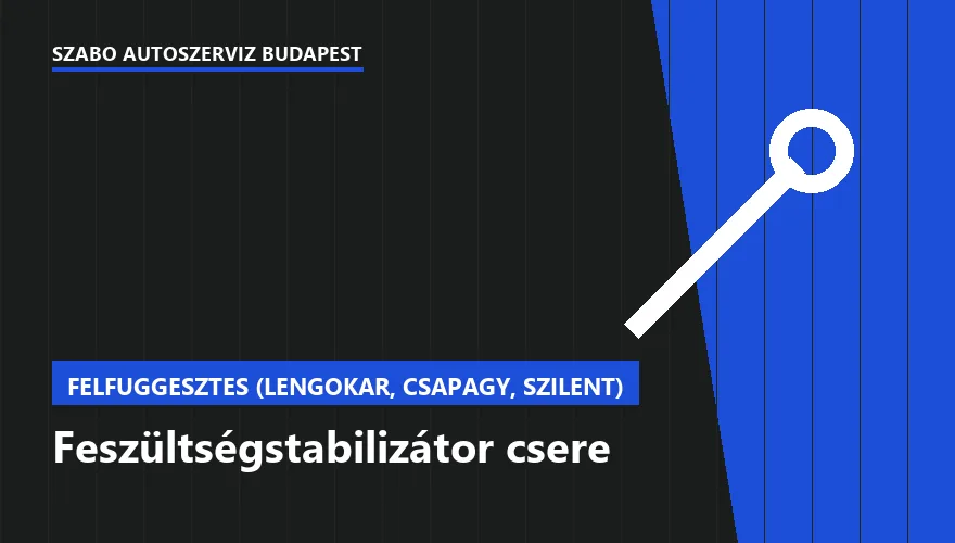 Feszültségstabilizátor csere a Szabó Autószervíz Budapest szervizében