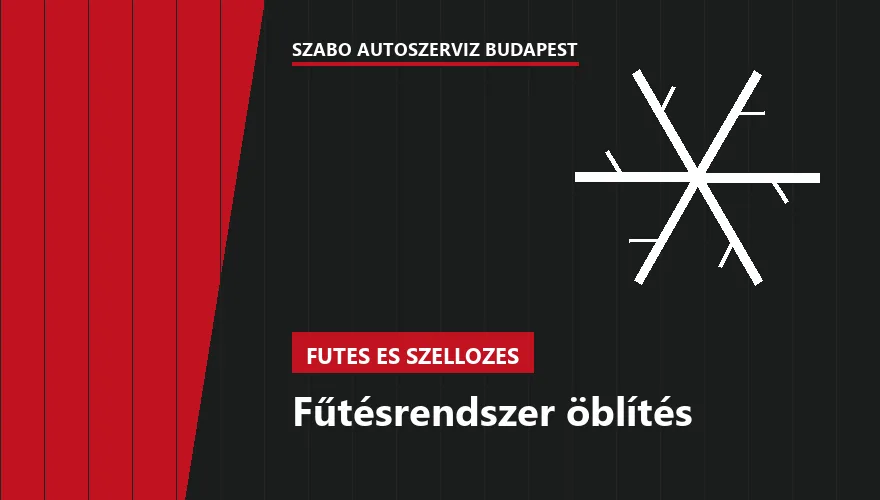 Fűtésrendszer öblítés a Szabó Autószervíz Budapest szervizében