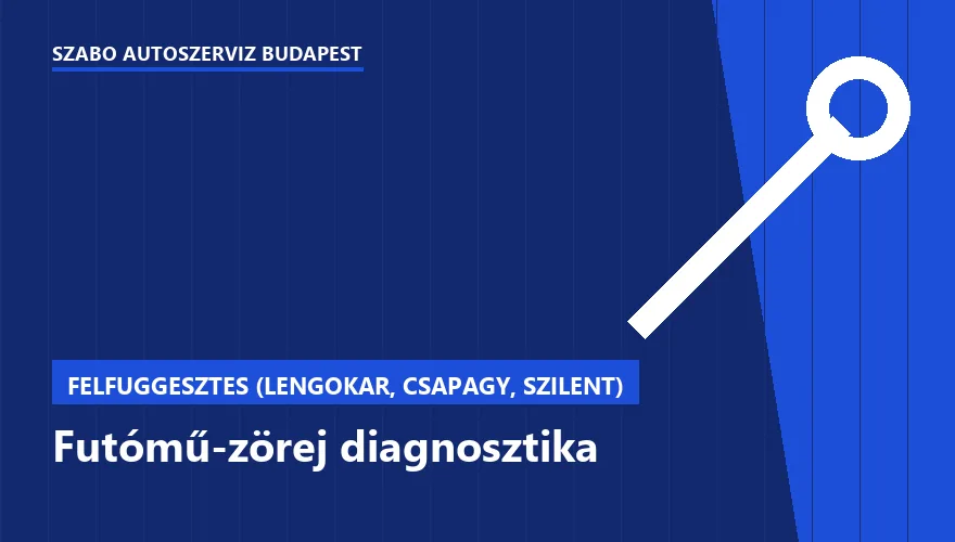 Futómű-zörej diagnosztika a Szabó Autószervíz Budapest szervizében