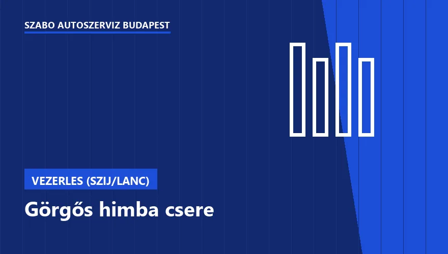 Görgős himba csere a Szabó Autószervíz Budapest szervizében