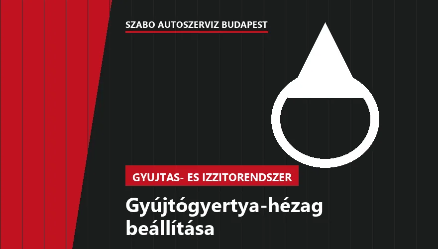 Gyújtógyertya-hézag beállítása a Szabó Autószervíz Budapest szervizében