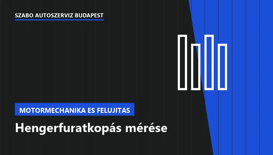 Hengerfuratkopás mérése - autószerviz Budapest, Szabó Autószervíz műhely