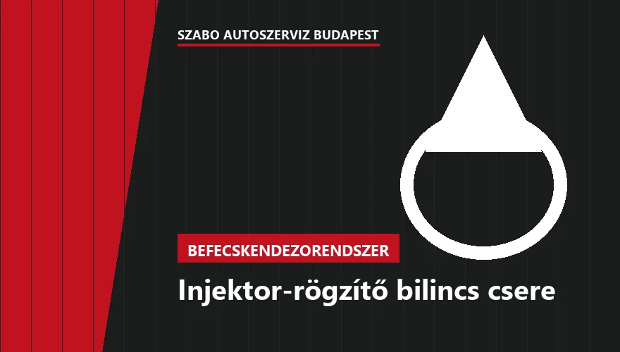 Injektor-rögzítő bilincs csere - autószerviz Budapest, Szabó Autószervíz műhely