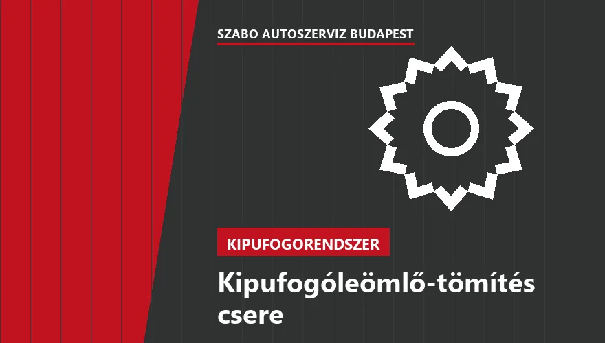 Kipufogóleömlő-tömítés csere - autószerviz Budapest, Szabó Autószervíz műhely