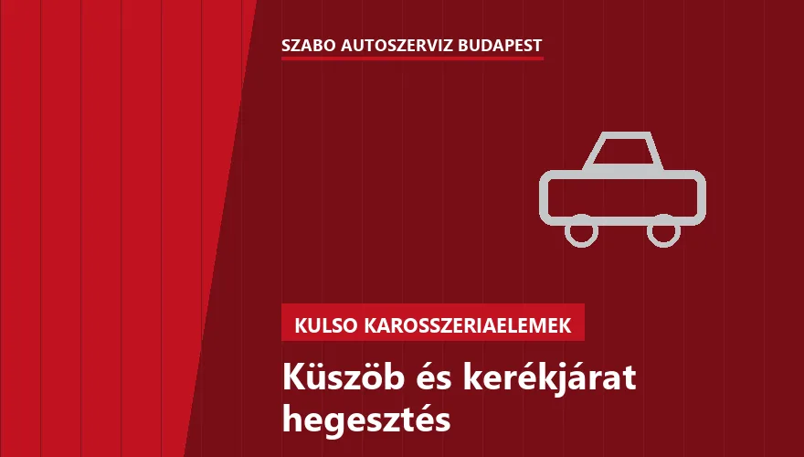 Küszöb és kerékjárat hegesztés - autószerviz Budapest, Szabó Autószervíz műhely