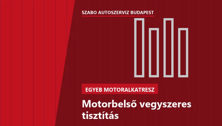 Motorbelső vegyszeres tisztítás - autószerviz Budapest, Szabó Autószervíz műhely