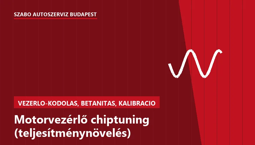 Motorvezérlő chiptuning (teljesítménynövelés) - autószerviz Budapest, Szabó Autószervíz műhely