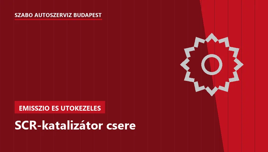 SCR-katalizátor csere - autószerviz Budapest, Szabó Autószervíz műhely
