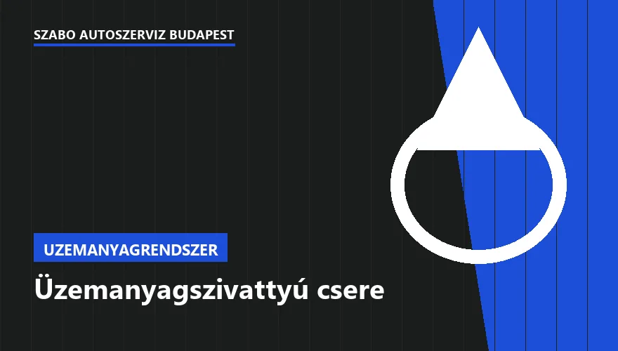 Üzemanyagszivattyú csere - autószerviz Budapest, Szabó Autószervíz műhely