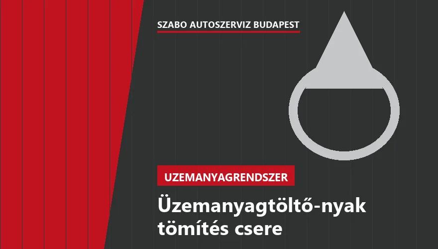 Üzemanyagtöltő-nyak tömítés csere - autószerviz Budapest, Szabó Autószervíz műhely