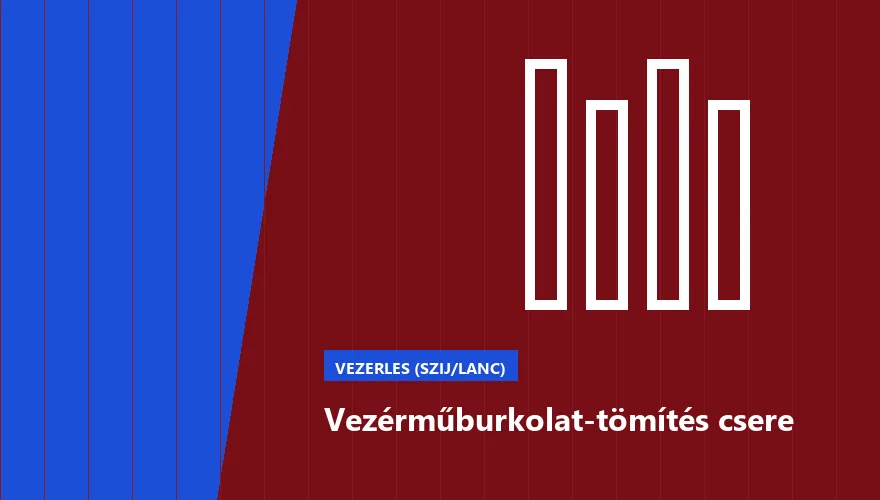 Vezérműburkolat-tömítés csere - autószerviz Budapest, Szabó Autószervíz műhely